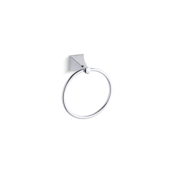 Memoirs Towel Ring With Stately Desig