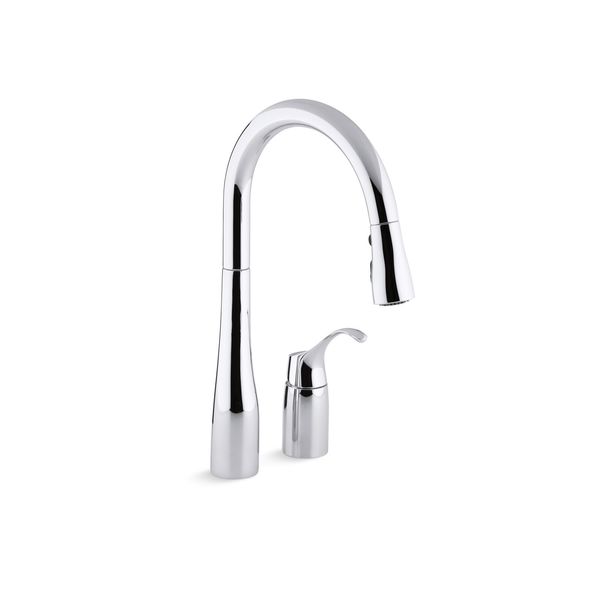 Simplice Two-Hole Kitchen Sink Faucet