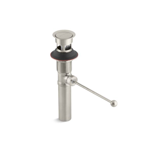 Premier Pop-Up Drain, Exposed, With Over