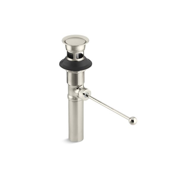Premier Pop-Up Drain, Exposed, With Over