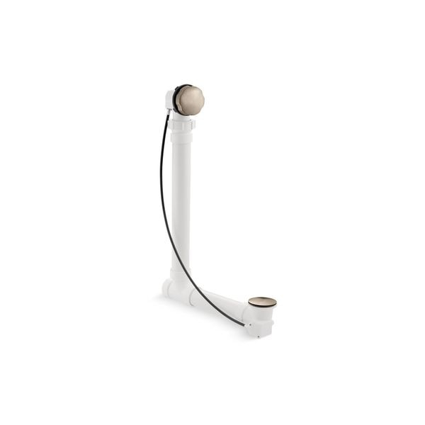 Clearflo Cable Bath Drain With Pvc Tubin