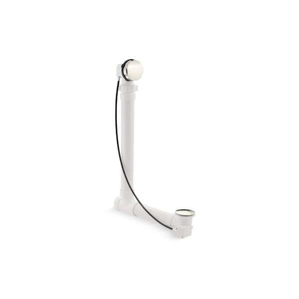 Clearflo Cable Bath Drain With Pvc Tubin