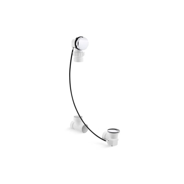 Clearflo Cable Bath Drain, Less Pvc Tubi