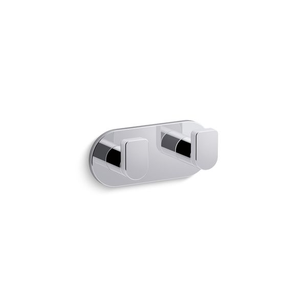 Composed Double Robe Hook