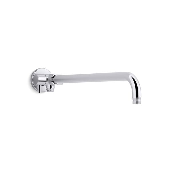 Wall-Mount Rainhead Arm With 3-Way Diver