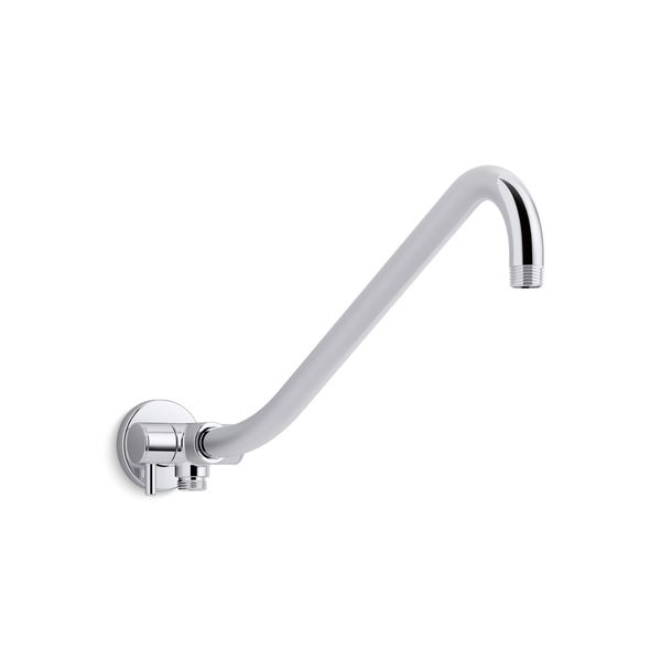 Gooseneck Rainhead Arm With 3-Way Divert