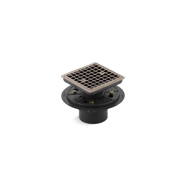 Square Design Tile-In Shower Drain
