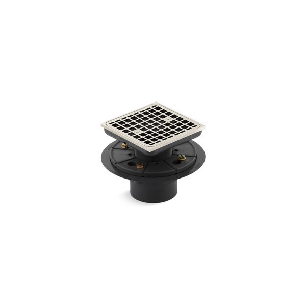 Square Design Tile-In Shower Drain