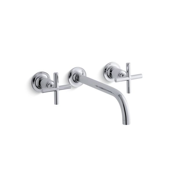 Purist Wall-Mount Bathroom Sink Fauce