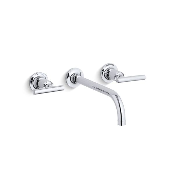 Purist Wall-Mount Bathroom Sink Fauce