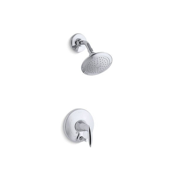 Alteo Shower Trim With Push-Button Di