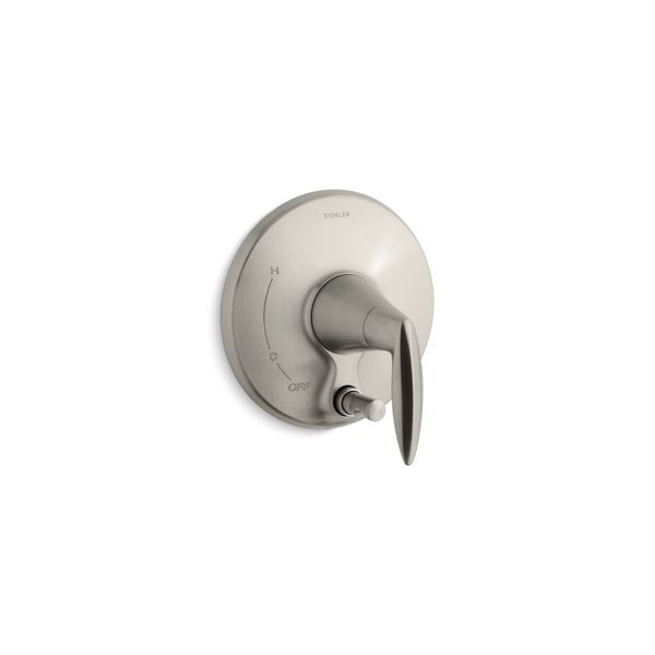 Alteo Valve Trim With Push-Button Div