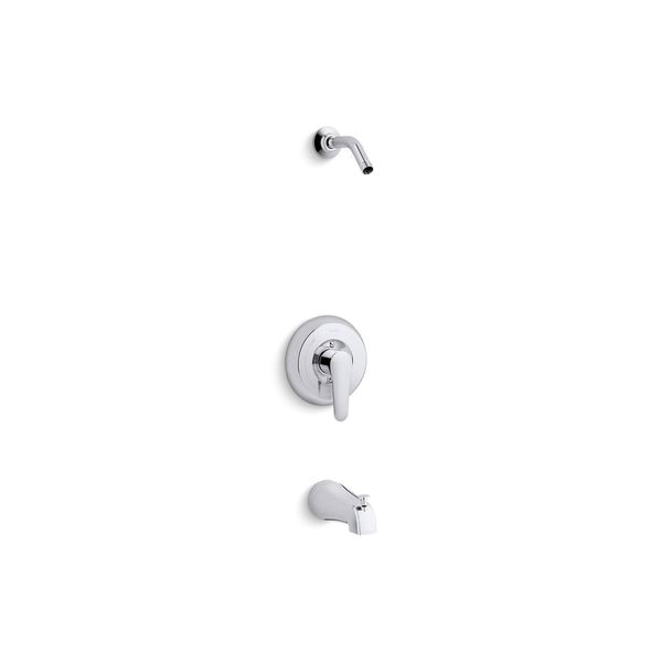 July(Tm) Rite-Temp(R) Bath And Shower Valve Trim With Lever Handle And Npt Spout, Less Showerhead
