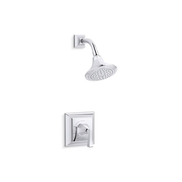 Shower Trim, Polished Chrome, Wall