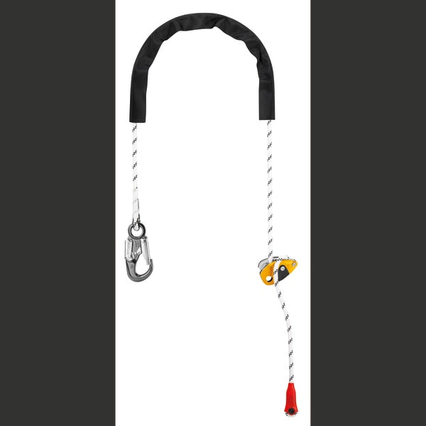 GRILLON HOOK adjustable work positioning lanyard w/HOOK connector 4m