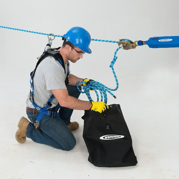 L102030 30ft, 2-Man Rope Horizontal Lifel