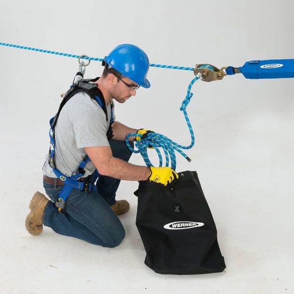 L100100 100ft, 2-Man Rope Horizontal Life