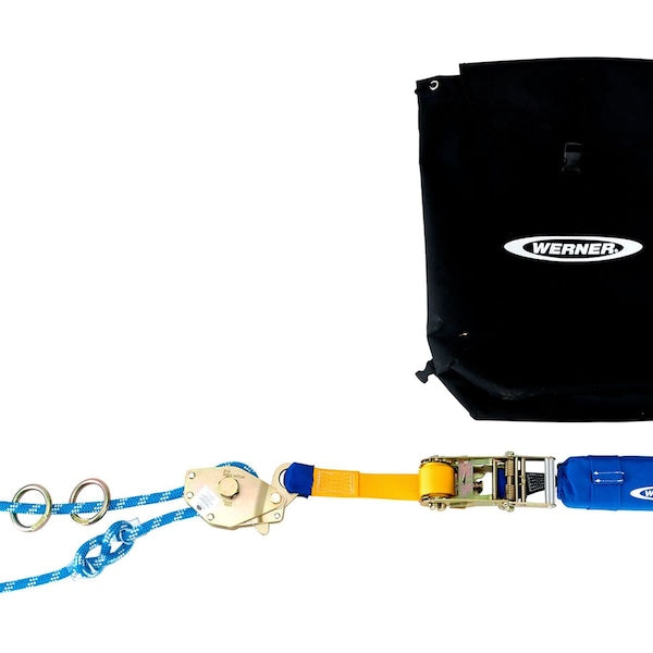L102030 30ft, 2-Man Rope Horizontal Lifel