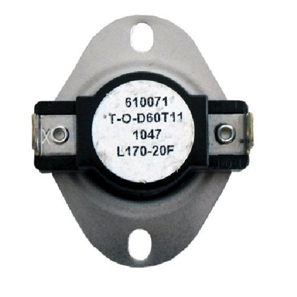 Snap Disc Control, Limit, Opens 170F