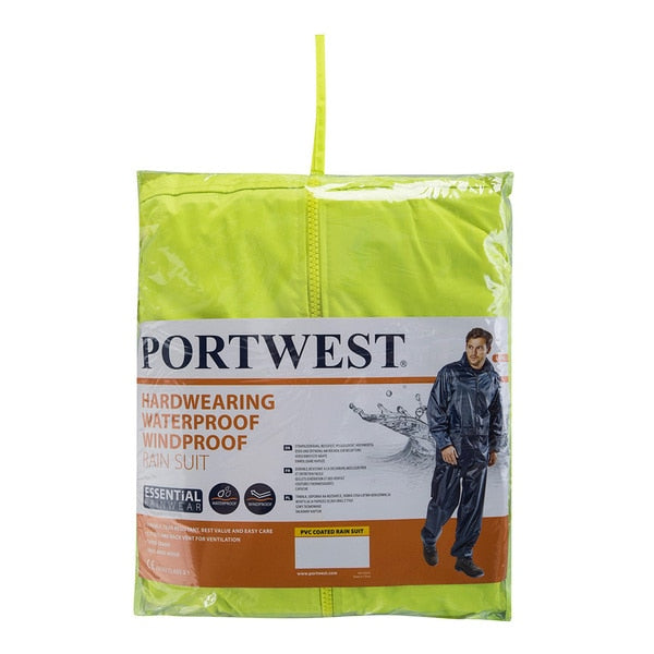 PVC Coated Rain Suit, XXXL