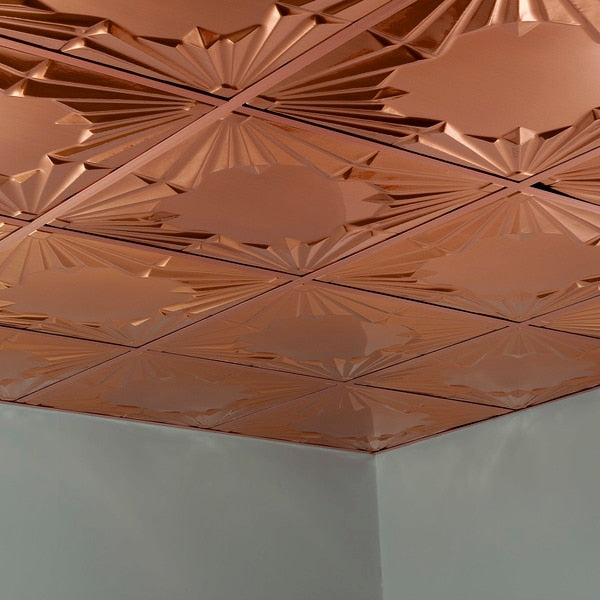 Art Deco 2Ftx2Ft Lay In Ceiling Til, PK 5, 5 PK
