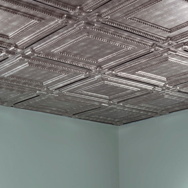 Coffer 2Ftx2Ft Lay In Ceiling Tile , PK 5, 5 PK