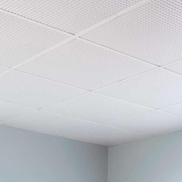 Square 2Ftx2Ft Lay In Ceiling Tile , PK 5, 5 PK