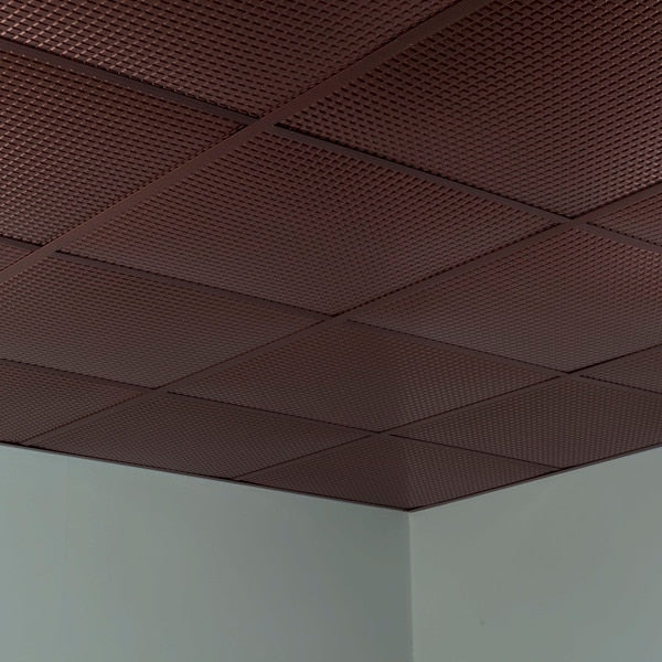 Square 2Ftx2Ft Lay In Ceiling Tile , PK 5, 5 PK