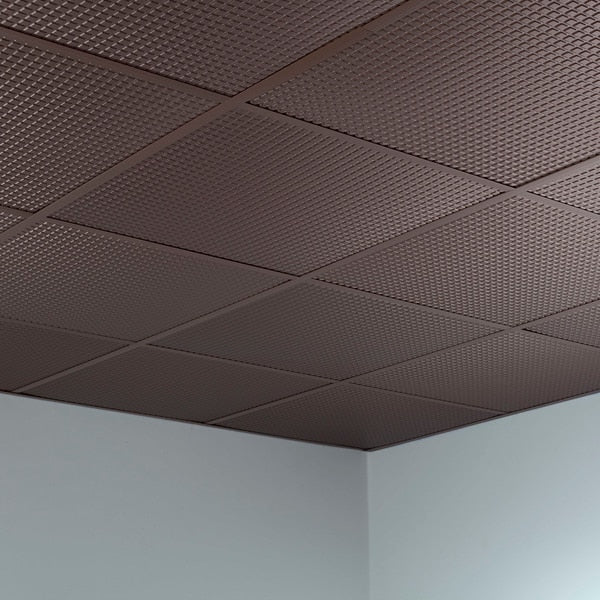 Square 2Ftx2Ft Lay In Ceiling Tile , PK 5, 5 PK