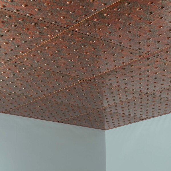 Dome 2Ftx2Ft Lay In Ceiling Tile Co, PK 5, 5 PK