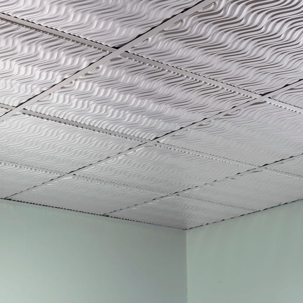 Current 2Ftx2Ft Lay In Ceiling Tile, PK 5, 5 PK