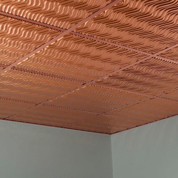 Current 2Ftx2Ft Lay In Ceiling Tile, PK 5, 5 PK