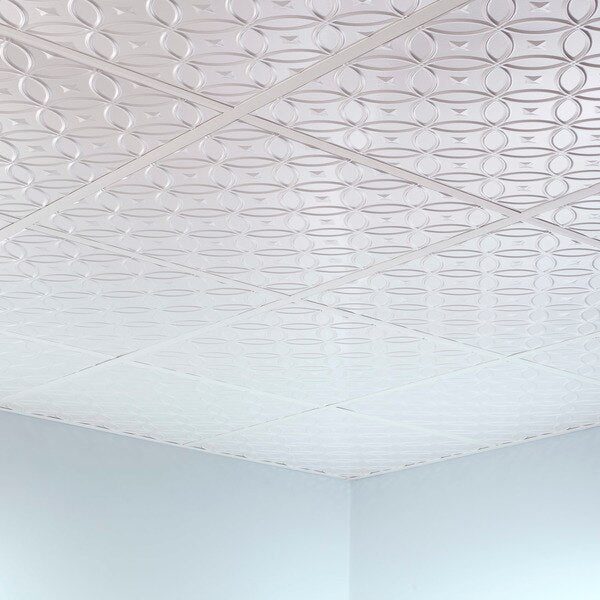Rings 2Ftx2Ft Lay In Ceiling Tile G, PK 5, 5 PK