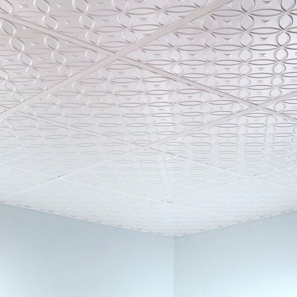 Rings 2Ftx2Ft Lay In Ceiling Tile M, PK 5, 5 PK