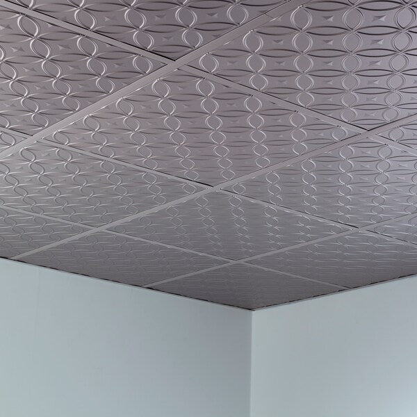 Rings 2Ftx2Ft Lay In Ceiling Tile A, PK 5, 5 PK