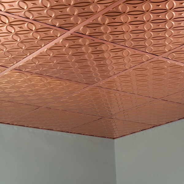 Rings 2Ftx2Ft Lay In Ceiling Tile P, PK 5, 5 PK