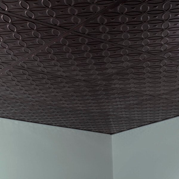 Rings 2Ftx2Ft Lay In Ceiling Tile S, PK 5, 5 PK