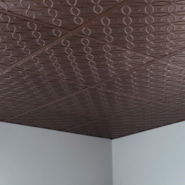 Rings 2Ftx2Ft Lay In Ceiling Tile A, PK 5, 5 PK