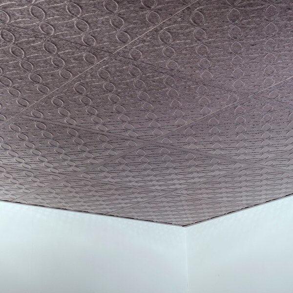 Rings 2Ftx2Ft Lay In Ceiling Tile G, PK 5, 5 PK