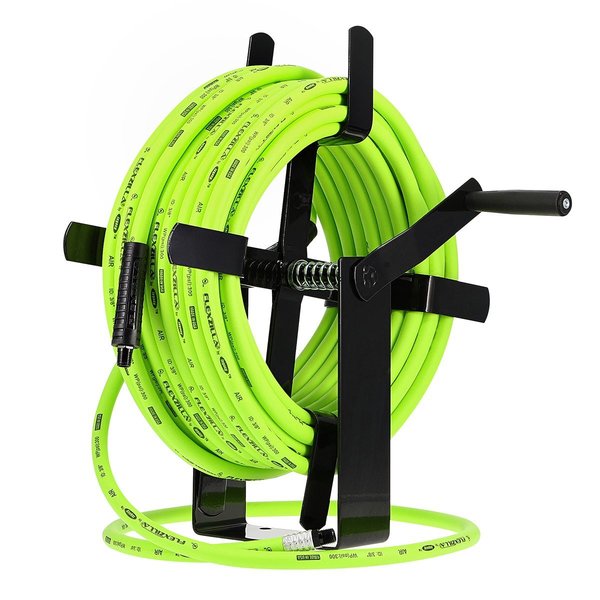 Manual Open Face Air Hose Reel, 3/8
