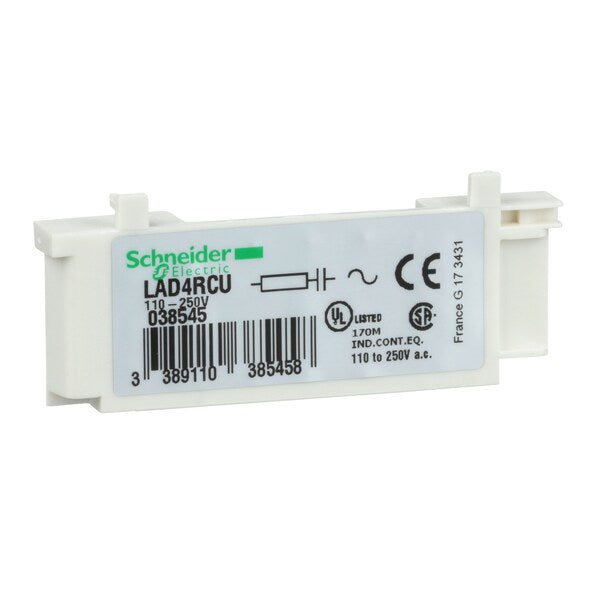 Rc Transient Suppressor 110 To 250 Vac