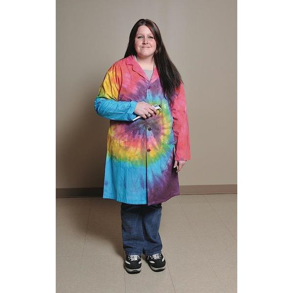 Tie-Dyed Laboratory Coat, Medium