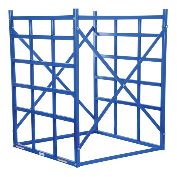 Starter Horizontal Bar Storage Rack, 48 in D, 48 in W, 15 Shelves