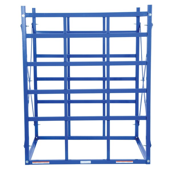Starter Horizontal Bar Storage Rack, 48 in D, 48 in W, 15 Shelves