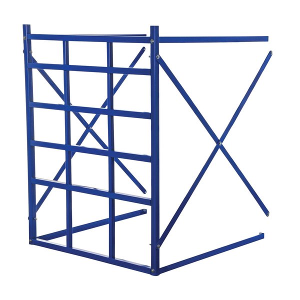 Add-On Horizontal Bar Storage Rack, 48 in D, 48 in W, 15 Shelves