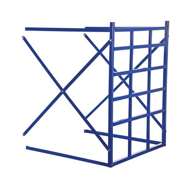 Add-On Horizontal Bar Storage Rack, 48 in D, 48 in W, 15 Shelves