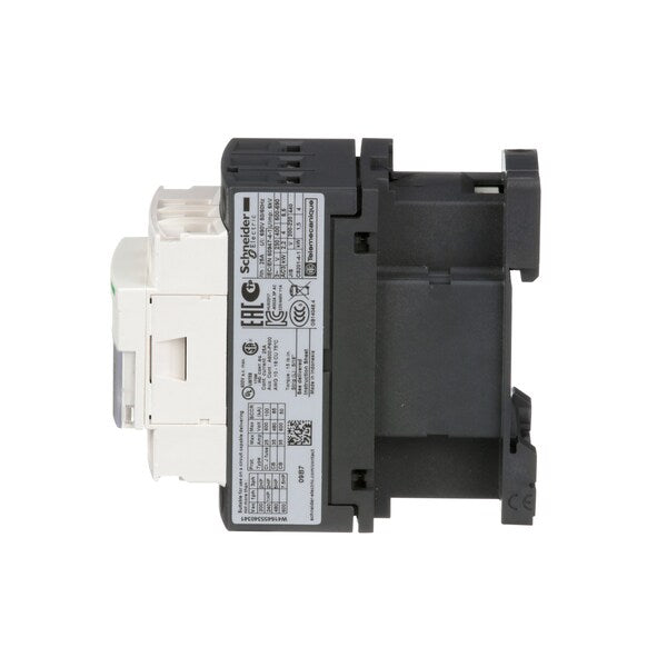 IEC Magnetic Contactor, 3 Poles, 24 V AC, 9 A, Reversing: No