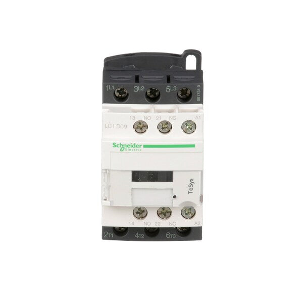 IEC Magnetic Contactor, 3 Poles, 24 V AC, 9 A, Reversing: No