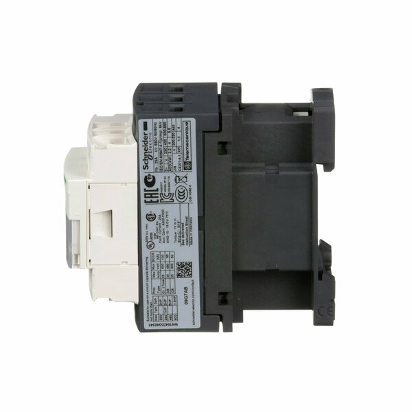 IEC Magnetic Contactor, 3 Poles, 120 V AC, 9 A, Reversing: No