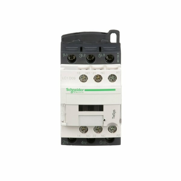 IEC Magnetic Contactor, 3 Poles, 120 V AC, 9 A, Reversing: No